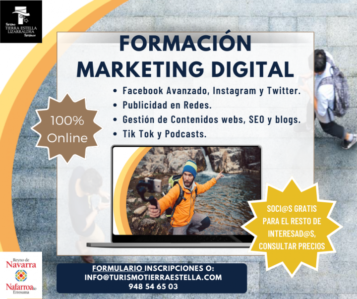 Formaci�n marketing digital general Consorcio Tierra Estella