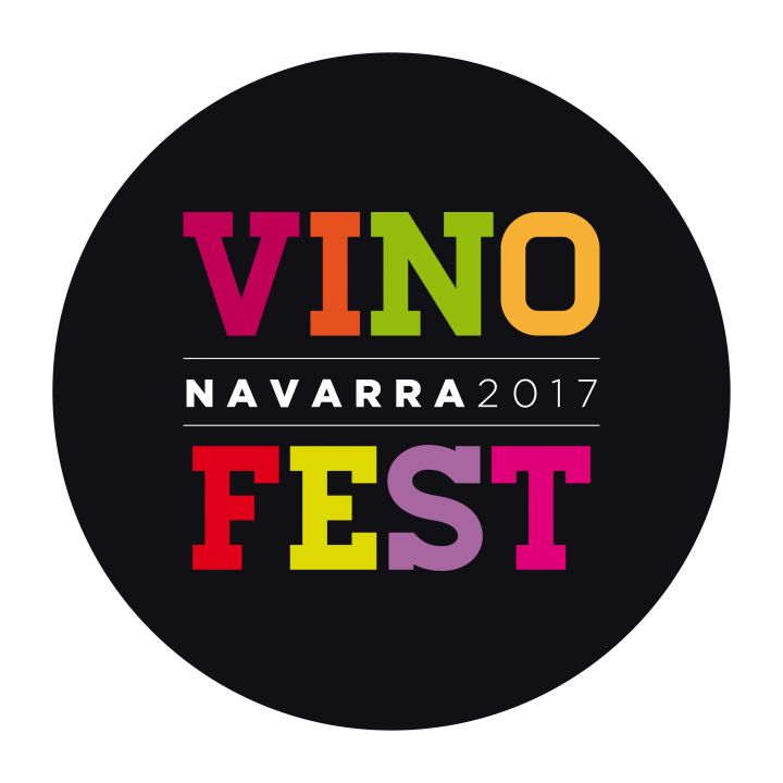 Cartel Vinofest en Pamplona