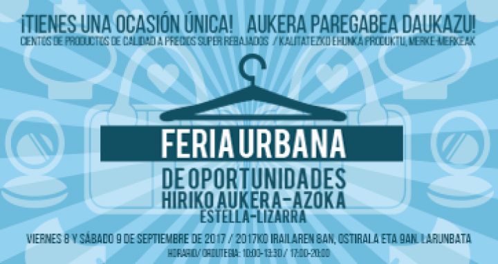 Feria Urbana de Oportunidades en Estella-Lizarra