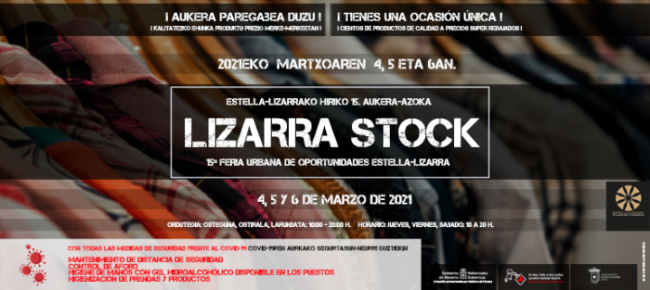 Cartel Feria Urbana de Oportunidades de Estella-Lizarra