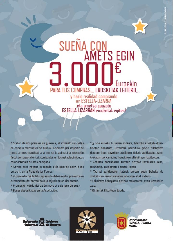 Premios de 3000 euros Comerciantes Estella-Lizarra