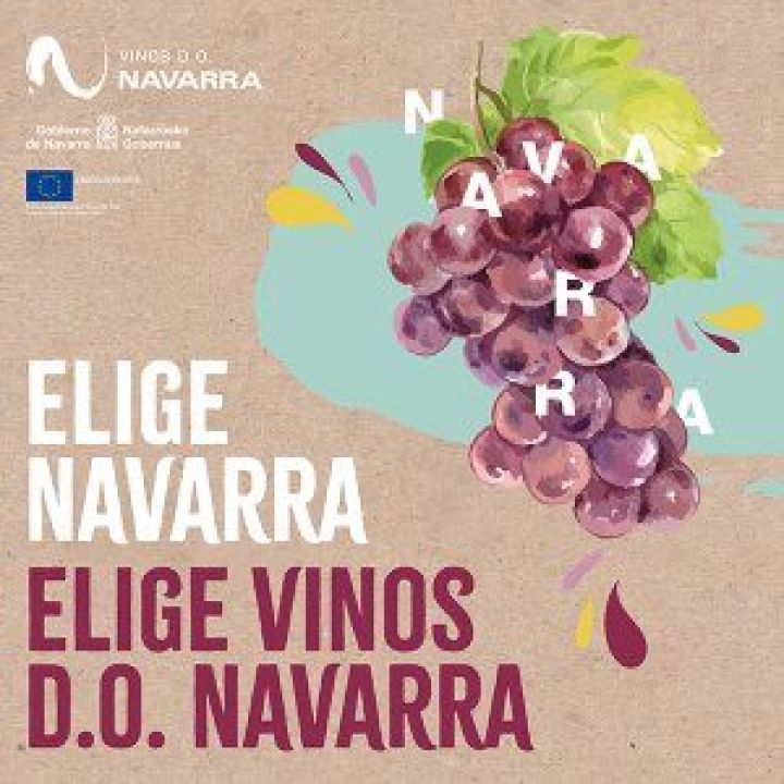 Cartel campa�a Elige Vinos D.O. Navarra
