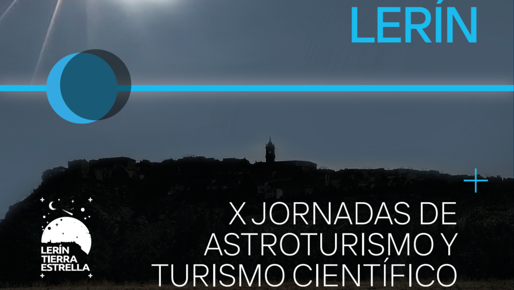Cartel evento Lerín Tierra Estrella y Eclipse Total de Sol 2026