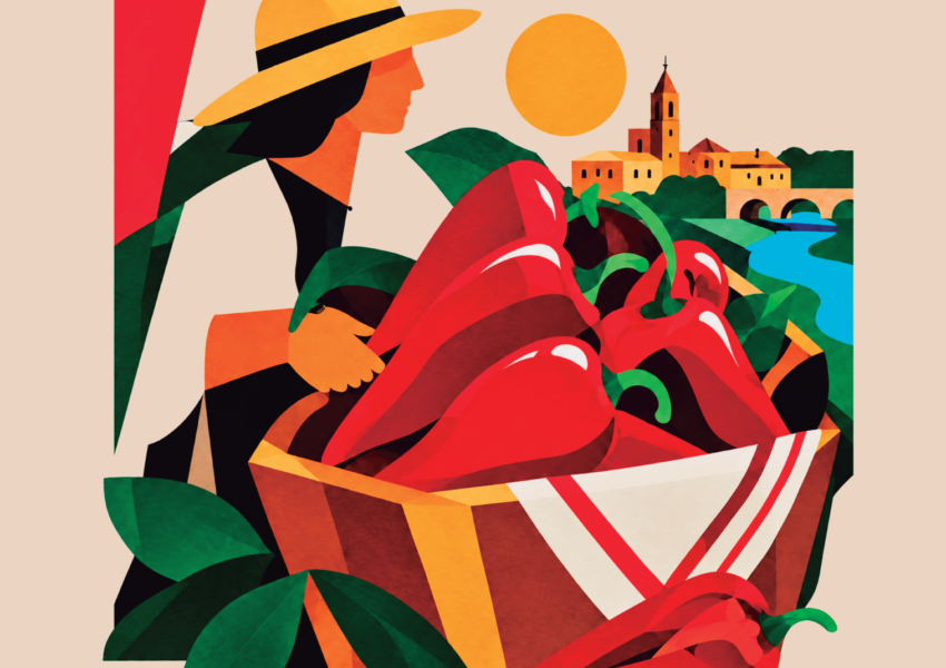 Cartel Jornadas de Exaltación del Pimiento del Piquillo de Lodosa 2026