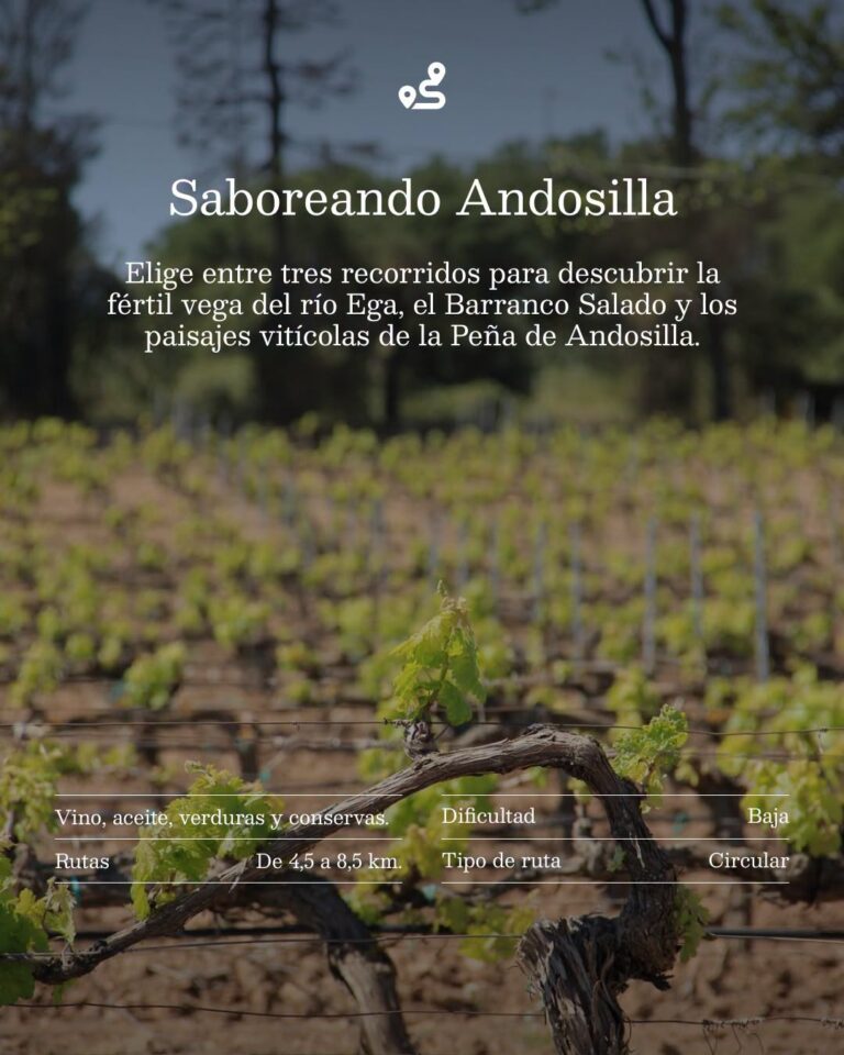 Foto promocional Ruta Saboreando Andosilla Proyecto Paisajes Enogastronómicos